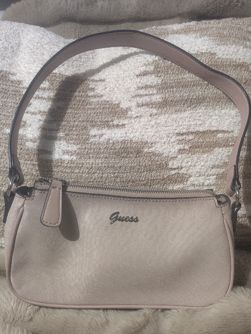 Guess Blush Pink Mini Shoulder Bag